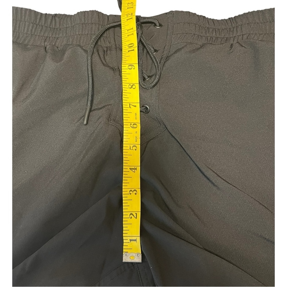 TomboyX 4XL Black Rainbow Drawstring Swim Trunks - Picture 10 of 11
